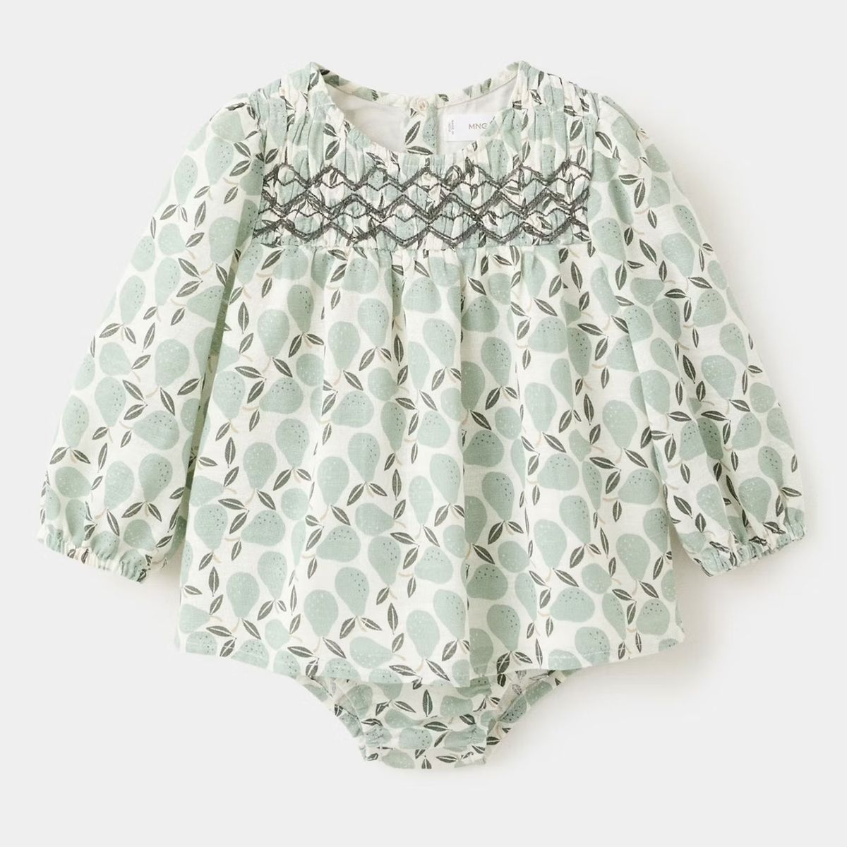 MANGO KIDS - Vestido y Ranita Estampado Bebé Niña Mango Kids