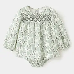 MANGO KIDS - Vestido y Ranita Estampado Bebé Niña