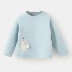 MANGO KIDS - Polerón Algodón Estampada Bebé Niño