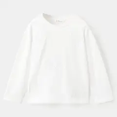 MANGO KIDS - Polera Algodón Bordado Floral Bebé Niña
