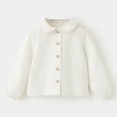 MANGO KIDS - Blusa Raya Cuello Bebé Niña