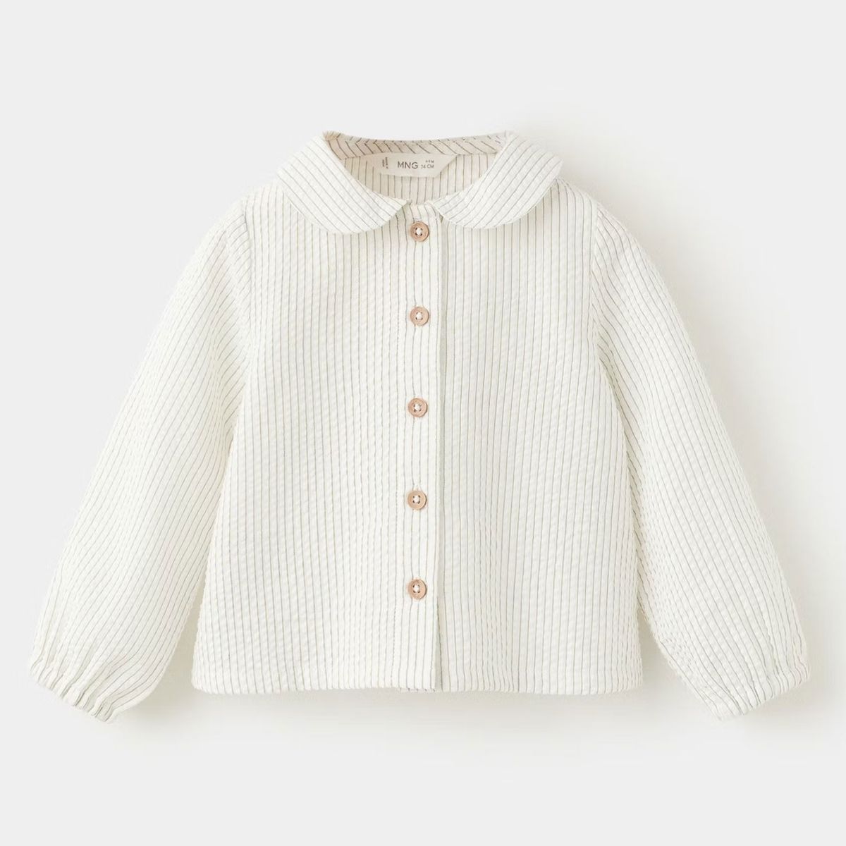 MANGO KIDS - Blusa Raya Cuello Bebé Niña Mango Kids