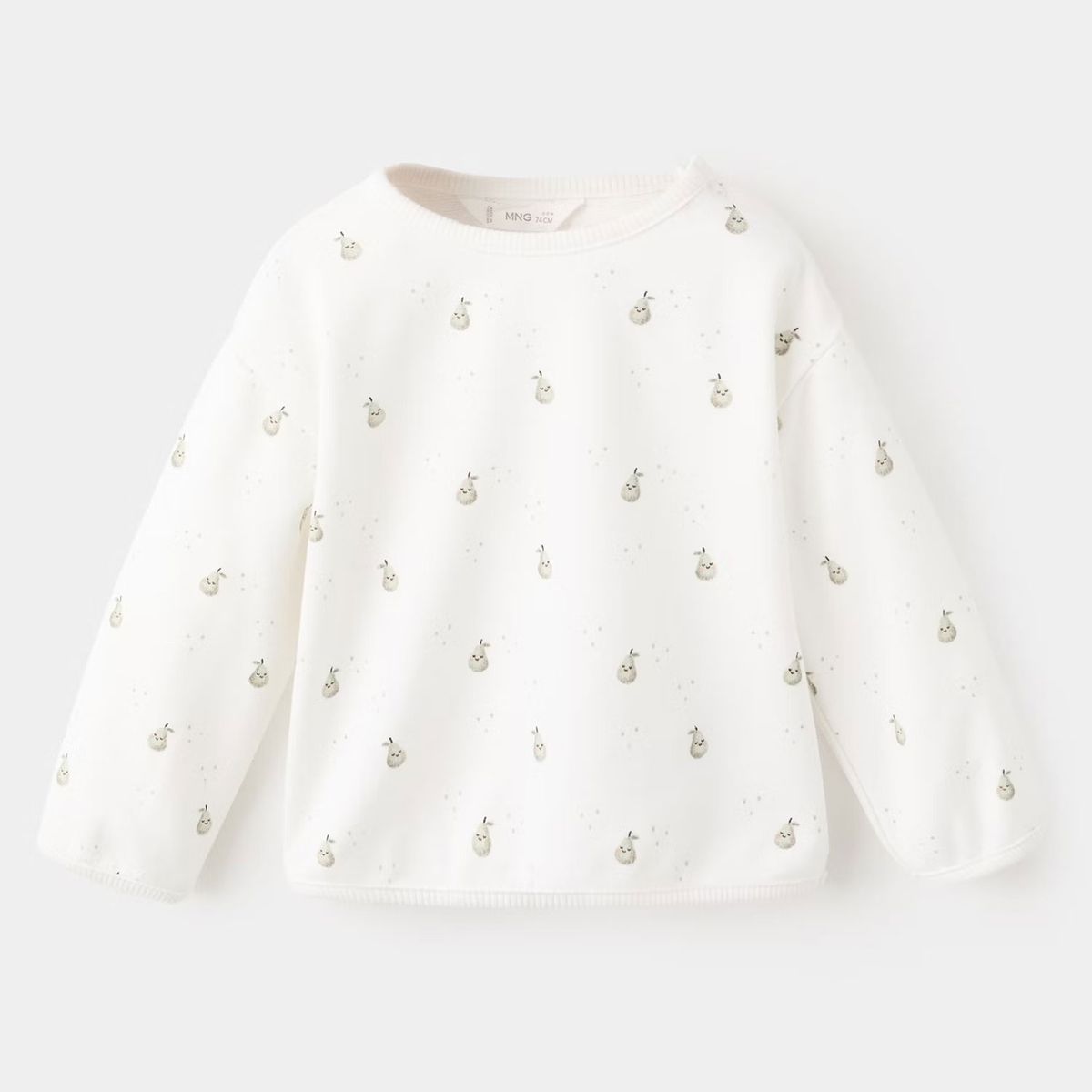 MANGO KIDS - Polerón Algodón Estampada Bebé Niña Mango Kids