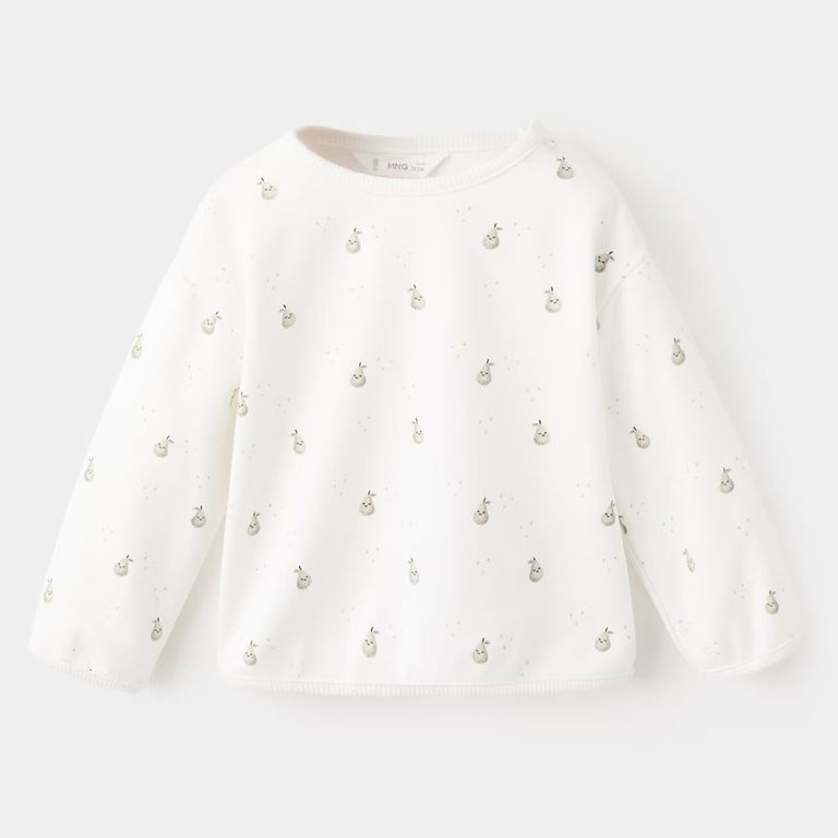 Polerón Algodón Estampada Bebé Niña