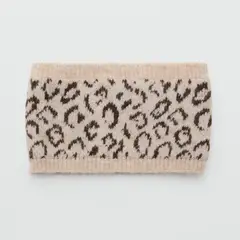 MANGO KIDS - Bufanda Estampado Leopardo Bebé Niña