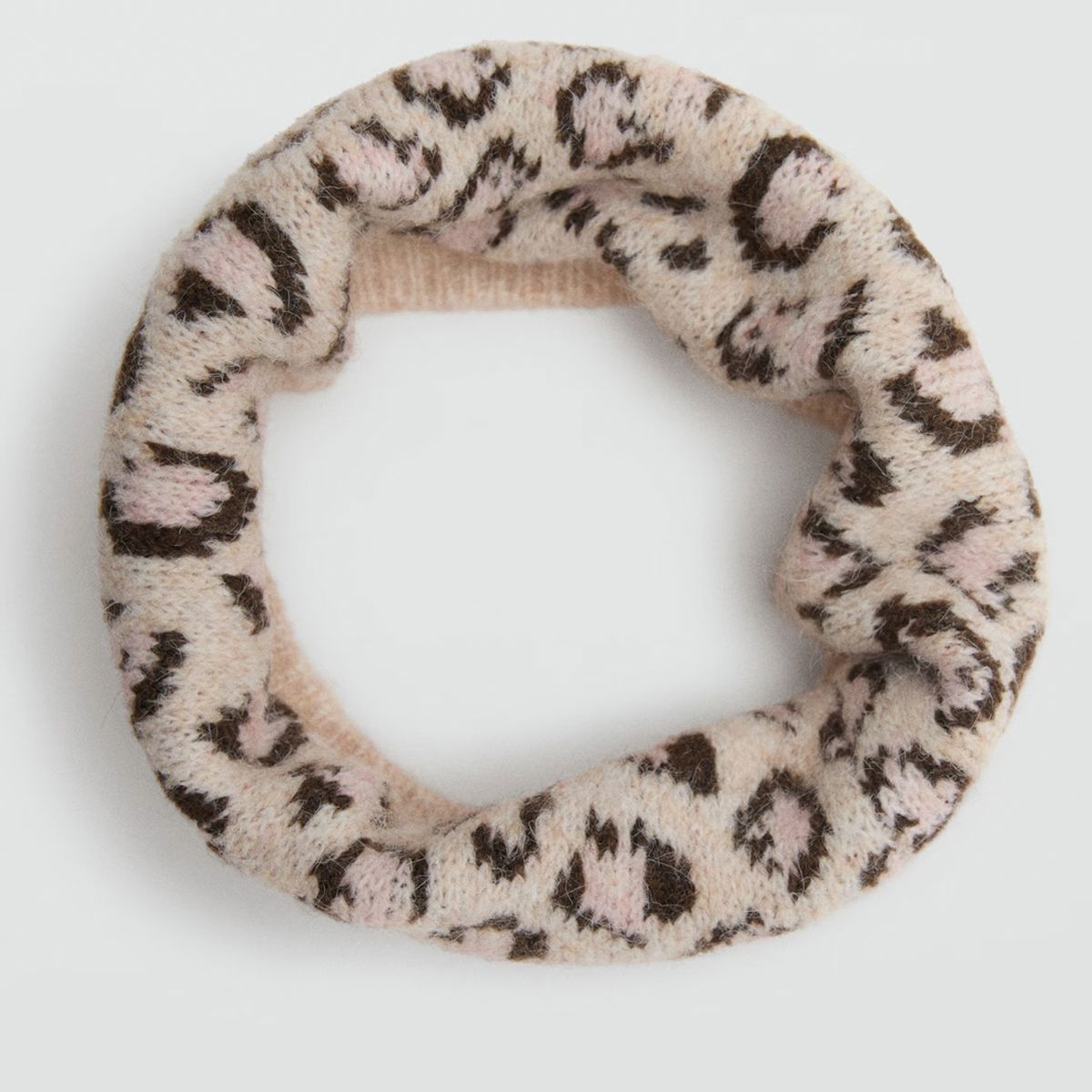 MANGO KIDS - Bufanda Estampado Leopardo Bebé Niña Mango Kids