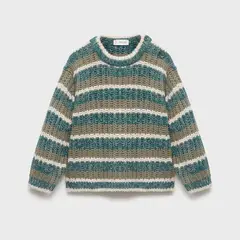 MANGO KIDS - Sweater Punto Rayas Bebé Niño