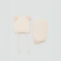 MANGO KIDS - Gorro Punto Borlas Niña