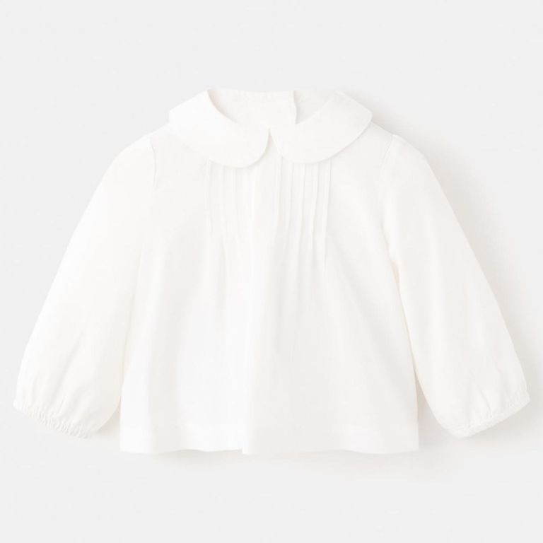 Blusa Detalle Plisado Bebé Niña
