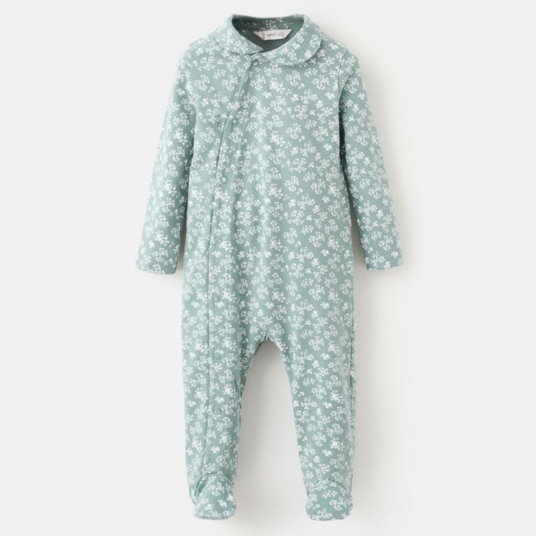 Pijama Largo Estampado Bebé Niña