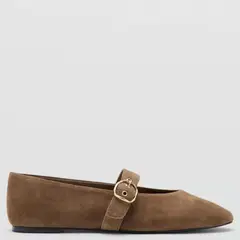 MANGO - Ballerina Mujer Beige