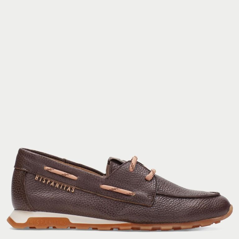 Zapato Casual Mujer Cuero Café