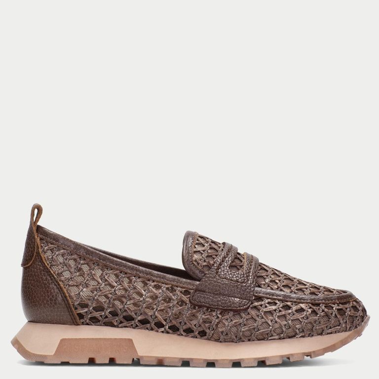 Zapato Casual Mujer Cuero Café
