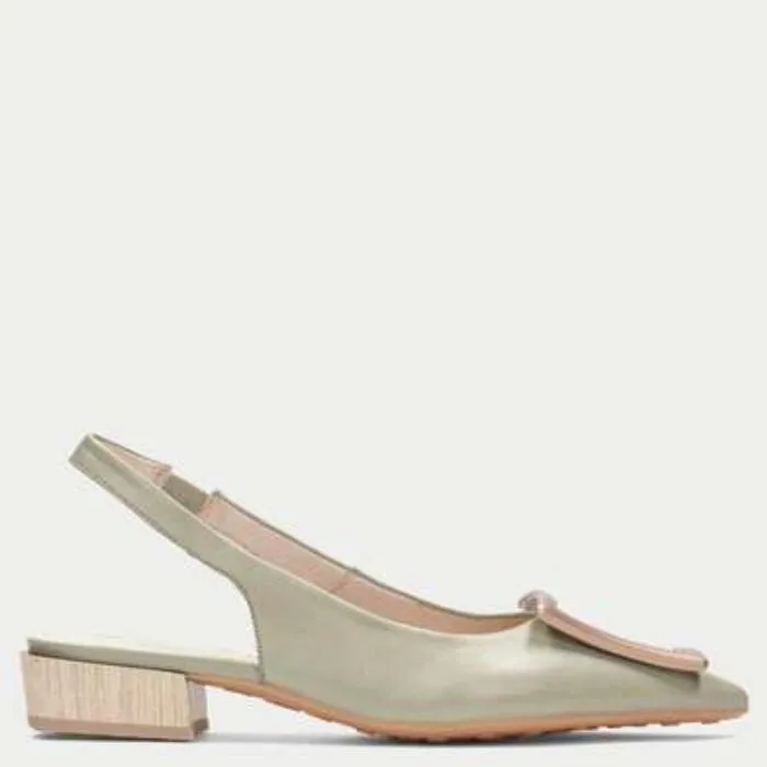 Zapato Casual Mujer Cuero Beige