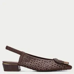 HISPANITAS - Zapato Casual Mujer Cuero Café