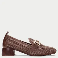 HISPANITAS - Zapato Casual Mujer Cuero Café