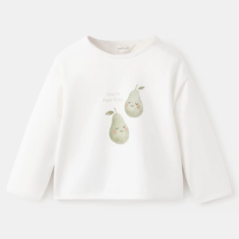Polerón Algodón Estampada Bebé Niña
