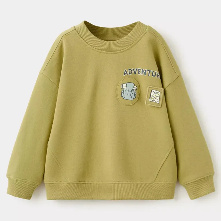 Polerón Algodón Estampada Bebé niño