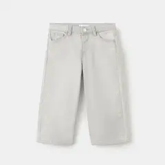 MANGO KIDS - Jeans Recto Bordado Soles Bebé Niña