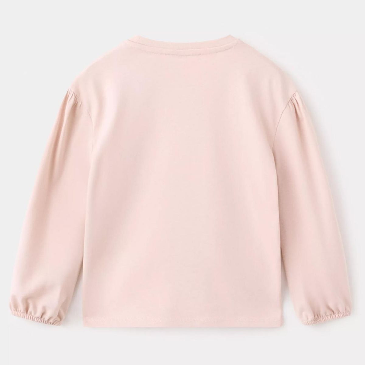 MANGO KIDS - Polera Algodón Texto Bordado Bebé Niña Mango Kids