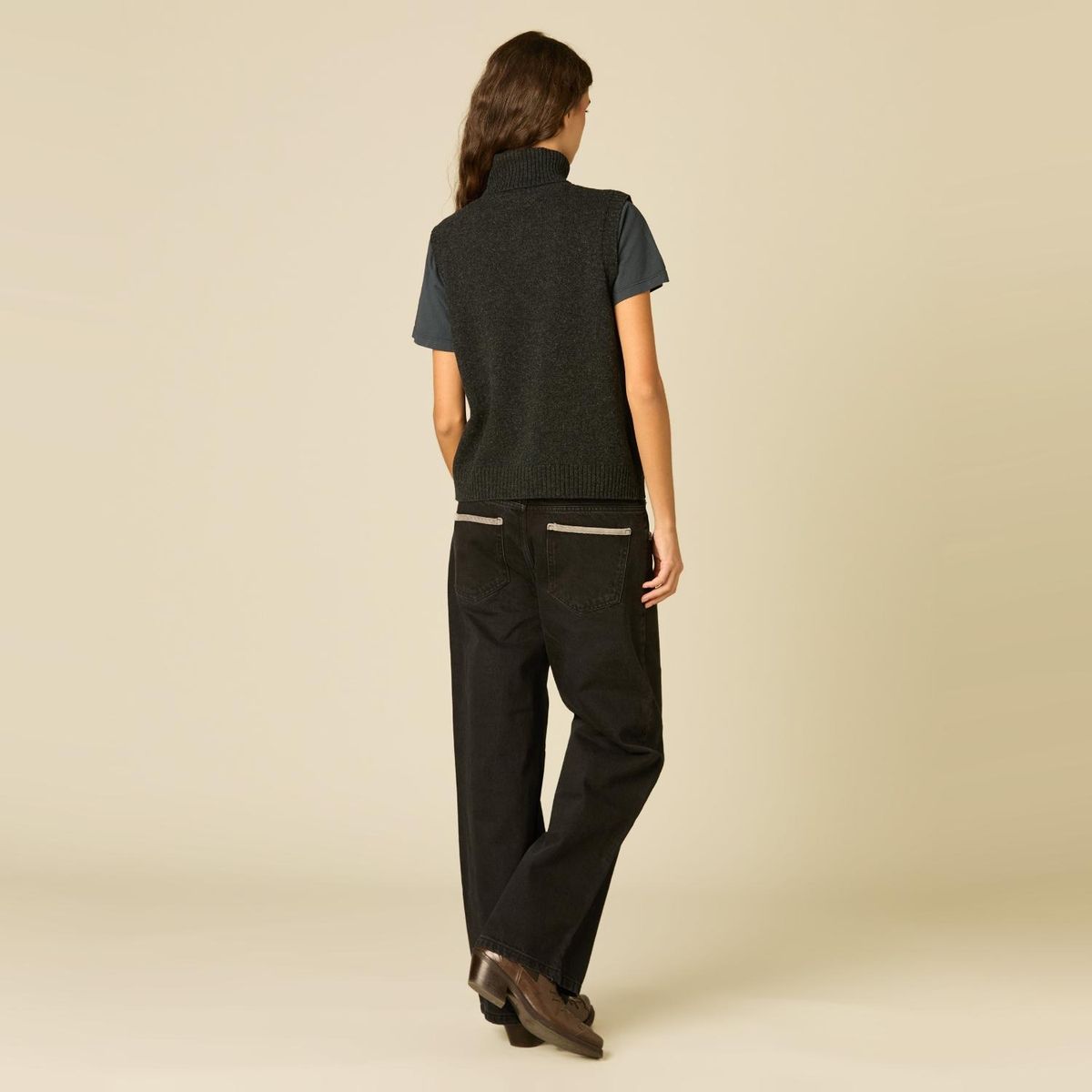 NICOLI - Pantalón 100% Algodón Mujer Nicoli