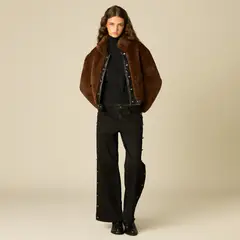 NICOLI - Chaqueta Peluda Mujer