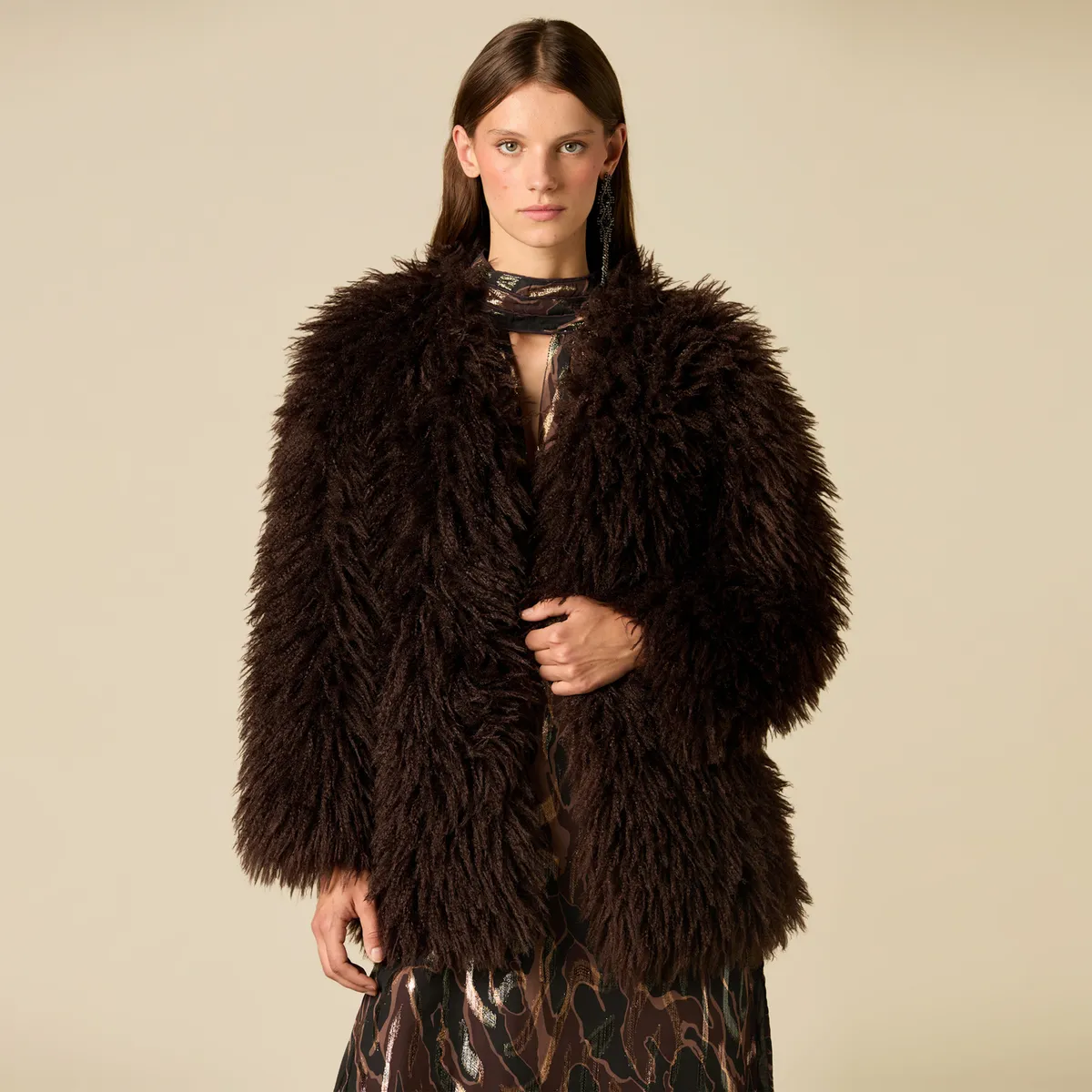 NICOLI - Chaquetón Mujer Nicoli