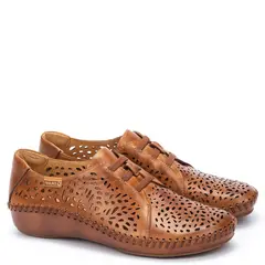 PIKOLINOS - Zapato Casual Mujer Café Cuero