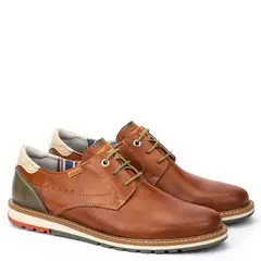 PIKOLINOS - Zapato Casual Hombre Café Cuero