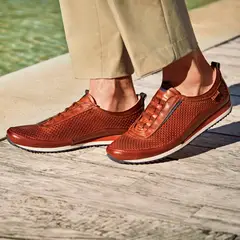 PIKOLINOS - Zapatilla Urbana Hombre Café Cuero