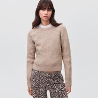 Sweater Punto Cremallera Mujer