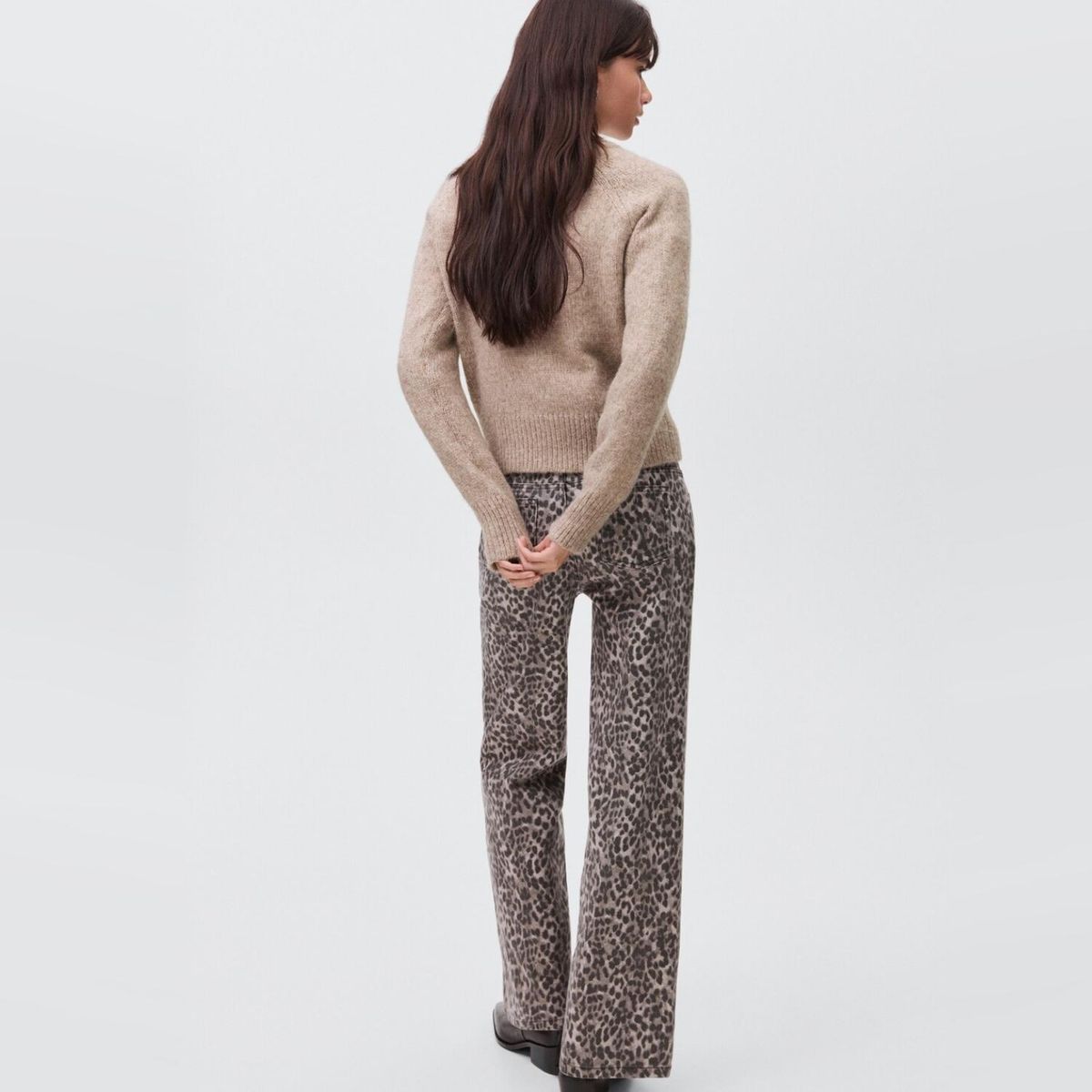 MANGO TEEN - Sweater Punto Cremallera Mujer Mango Teen