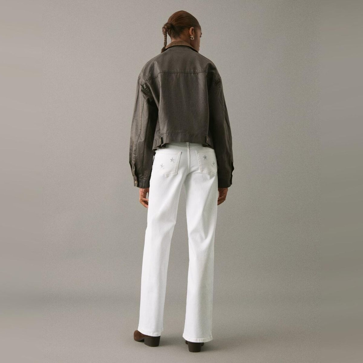 MANGO TEEN - Chaqueta Biker Polipiel Mujer Mango Teen