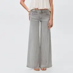 MANGO TEEN - Jeans Low Waist Wideleg Mujer