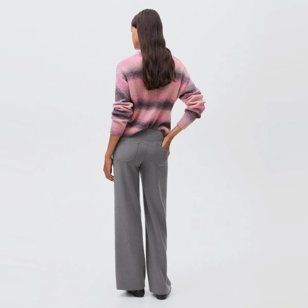 MANGO TEEN - Pantalón Low Waist Tachas Mujer Mango Teen