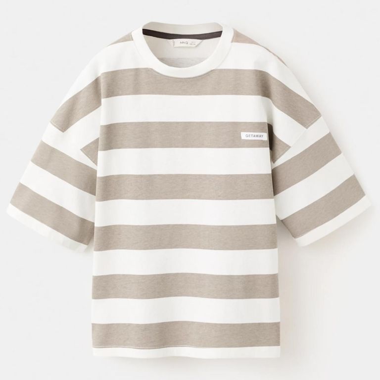 Polera Rayas Algodón Niño
