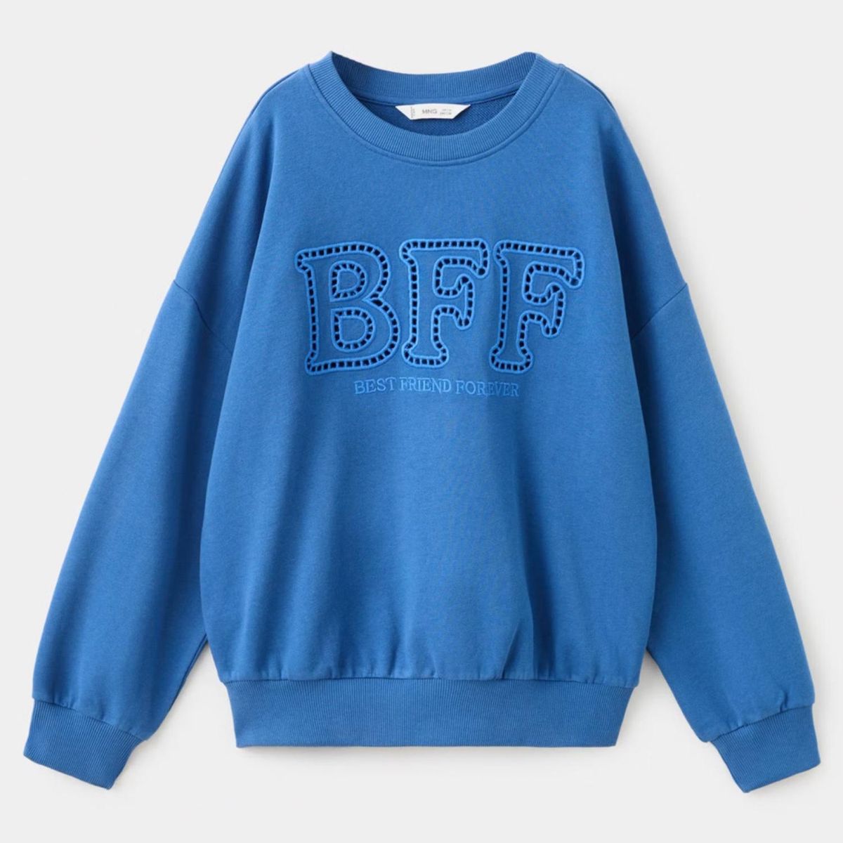 MANGO KIDS - Polerón Oversize Estampada Niña Mango Kids