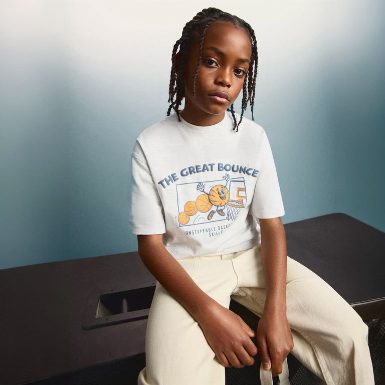 Polera Algodón Estampada Niño