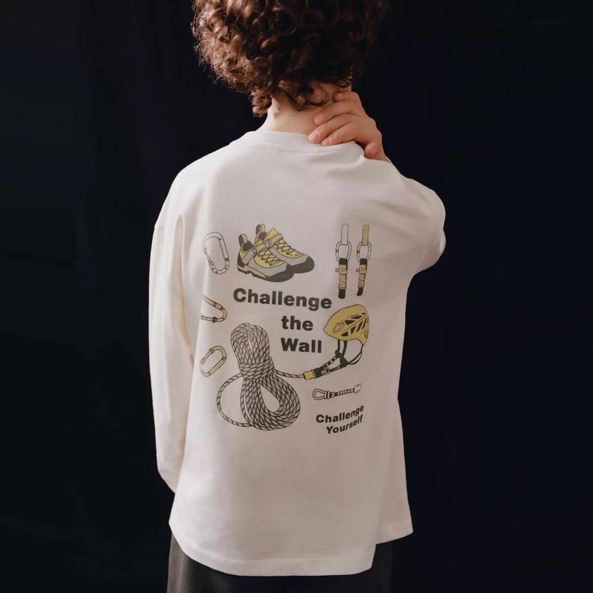 MANGO KIDS - Polera Estampada Algodón Niño Mango Kids