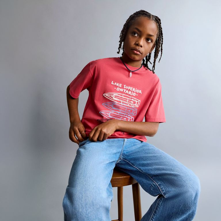 Polera Algodón Estampada Niño