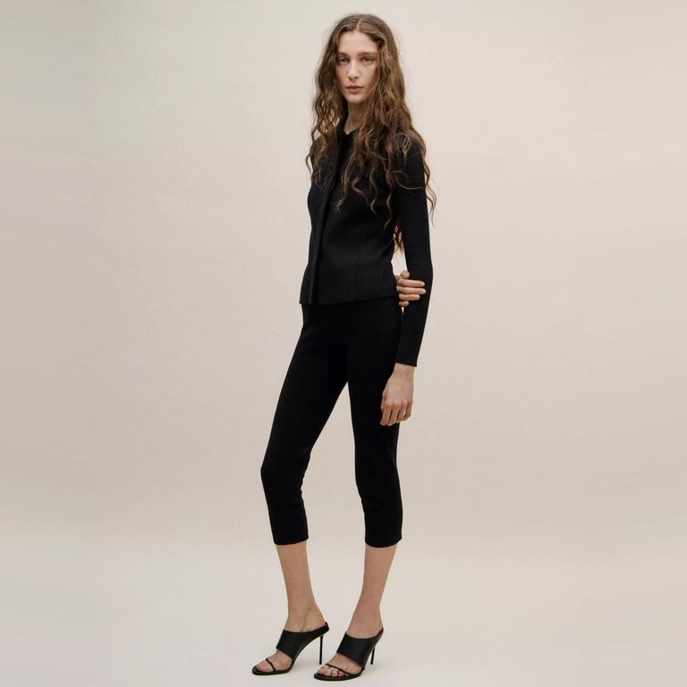 Pantalón Capri Punto Mujer