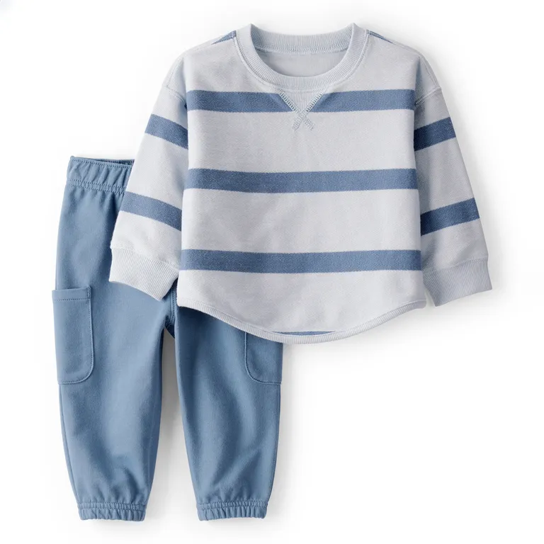 Conjunto 2 Piezas Polerón y Pantalón de Buzo Bebé Niño