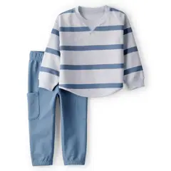 CARTER'S - Conjunto 2 Piezas Short y Blusa de Algodón Orgánico Bebé Niña