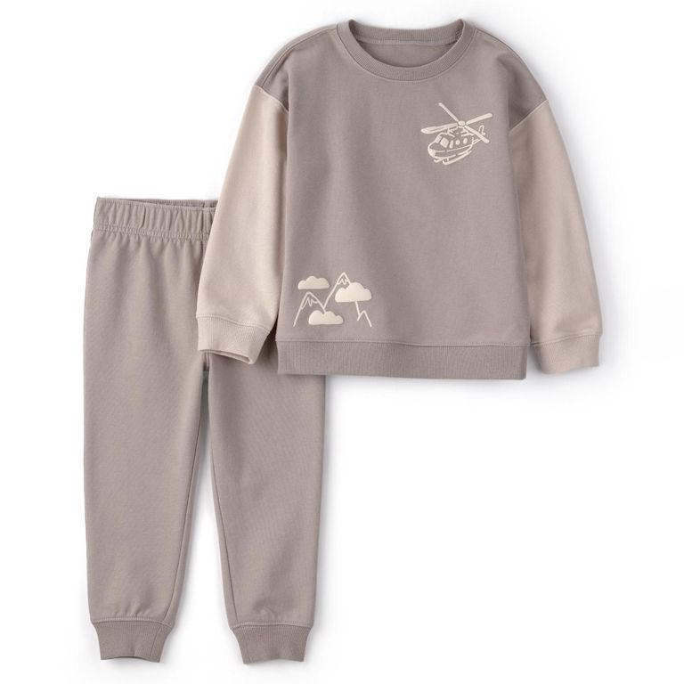 Conjunto 2 Piezas Polerón Y Pantalón De Buzo Niño 2 A 5 Años