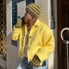 SEASONS BY MACABLA - Chaqueta Alpaca Mujer Sbymacabla