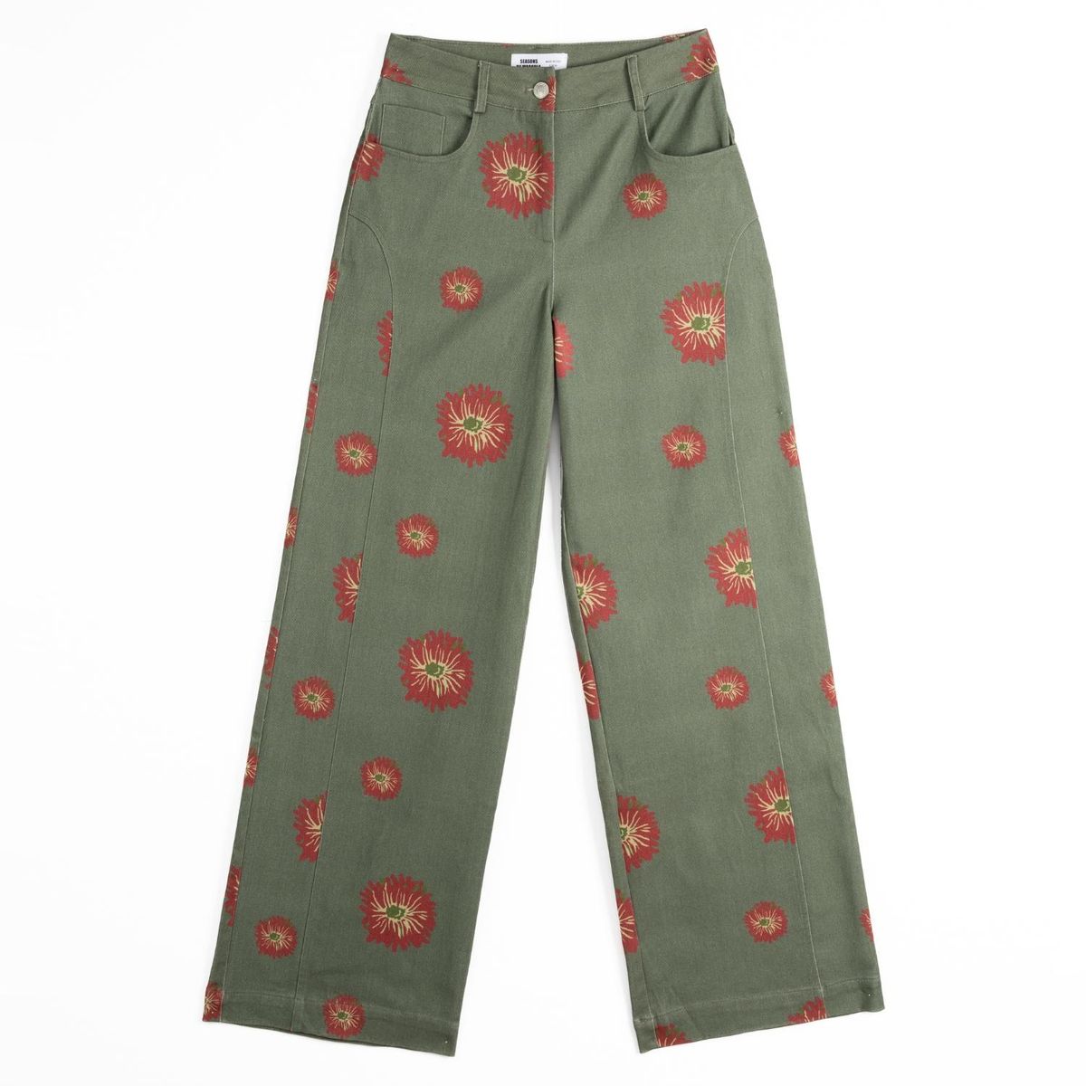 SEASONS BY MACABLA - Pantalón Camelia 100% Algodón Mujer Sbymacabla