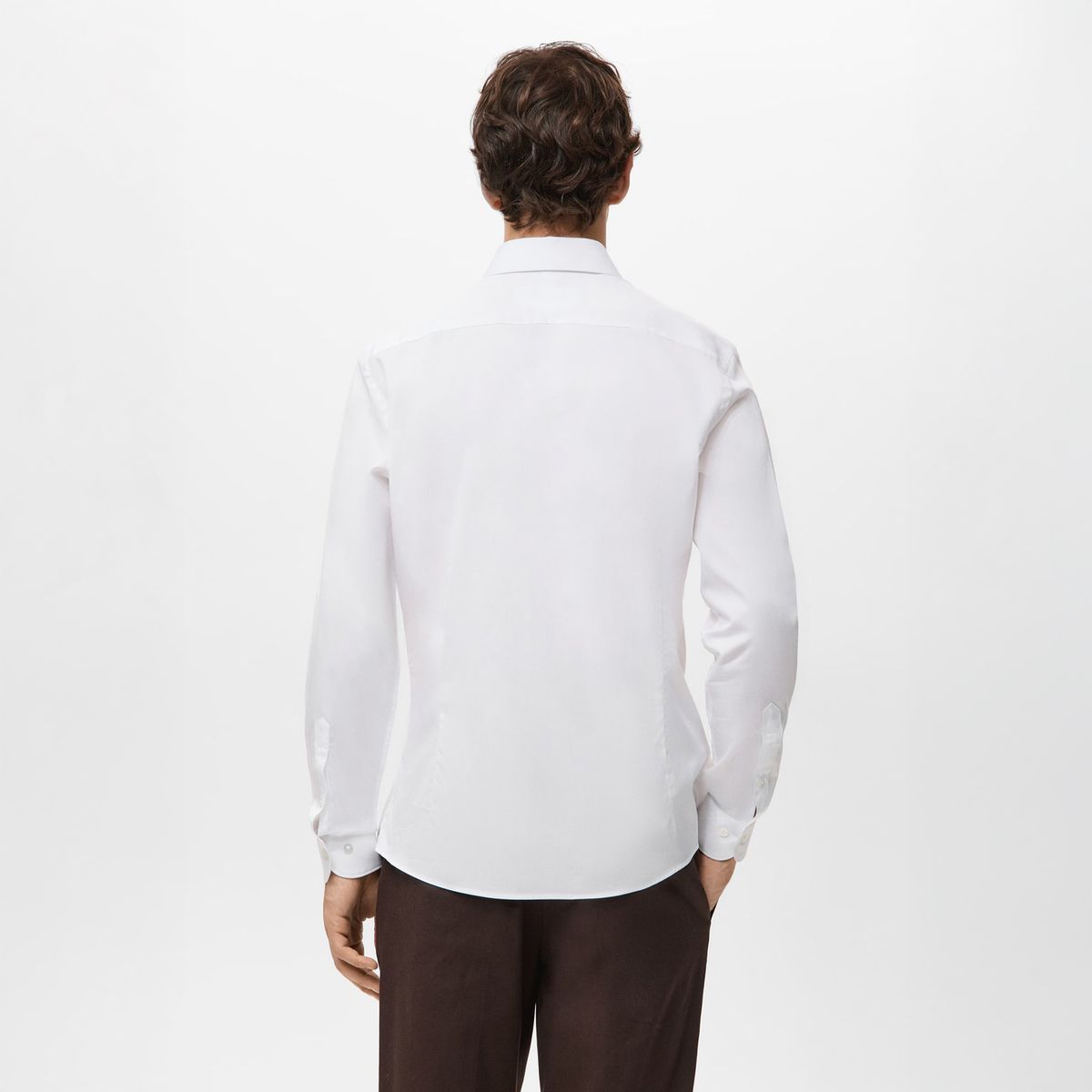 MANGO MAN - Camisa 100% Algodón Regular Fit Hombre Mango Man