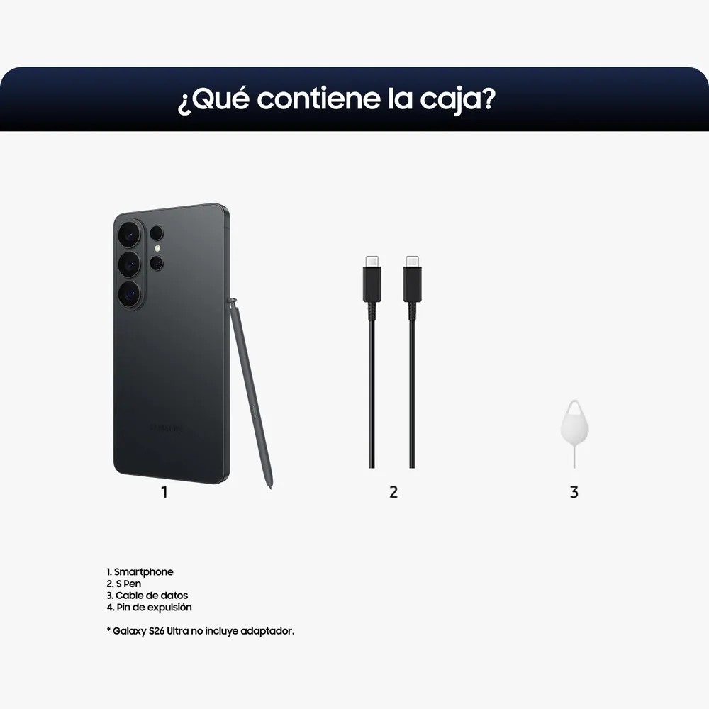 Samsung Galaxy S26 Ultra 256GB 12GB Negro, foto 6