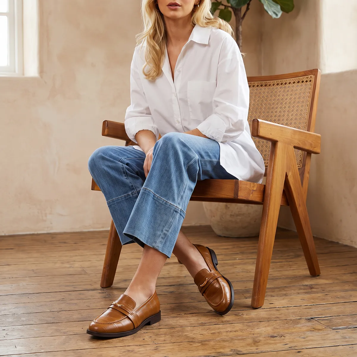 ALDO - Ellya Zapato Casual Mujer Café Aldo