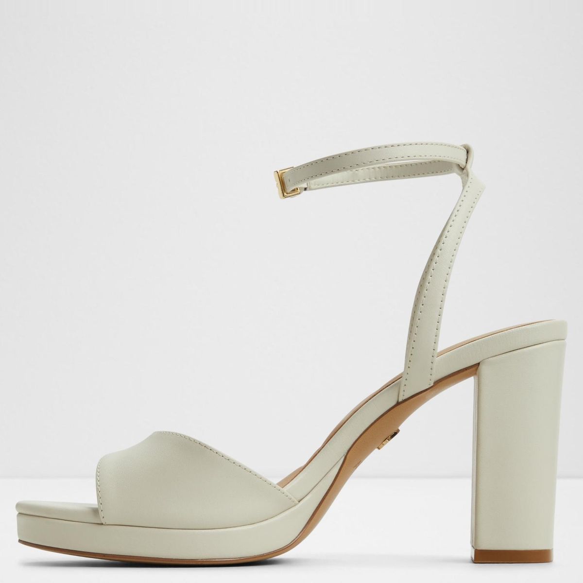 ALDO - Gracious Sandalia Mujer Beige Cuero Aldo